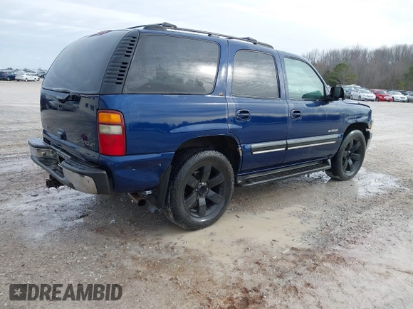 2001 Chevrolet Tahoe LT with VIN 1GNEK13T81J207380, listed as a IAAI auction lot 41611619 with 176,198 mi miles. Bid and sale history available at carsss.com. Image 4.