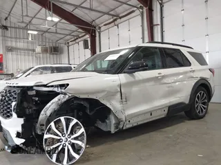2025 Ford Explorer ST-Line with VIN 1FMUK8KH6SGA60996, listed as a IAAI auction lot 42404251 with 7,310 mi miles and . Bid and sale history available at DreamBid. Image 6.