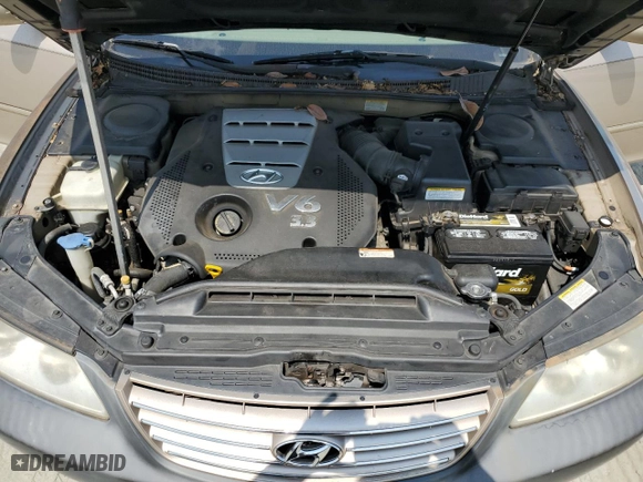 2007 Hyundai Azera GLS with VIN KMHFC46D97A181621, listed as a Copart auction lot 69761294 with 185,732 mi miles and Salvage Title. Bid and sale history available at carsss.com. Image 11.