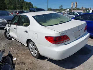 2005 Lexus ES 330 with VIN JTHBA30G955135135, listed as a IAAI auction lot 42004062 with 1 mi miles. Bid and sale history available at carsss.com. Image 3.
