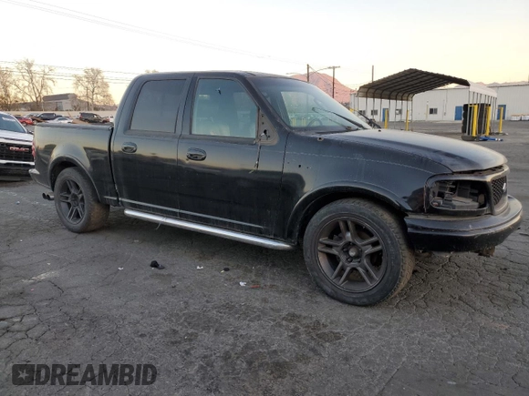 2002 Ford F-150 Harley Davidson with VIN 1FTRW07332KE10689, listed as a Copart auction lot 88341885 with 0 mi miles and Salvage Title. Bid and sale history available at carsss.com. Image 4.