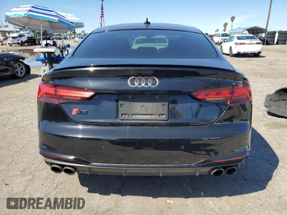 2021 Audi S5 Sportback Premium Plus z VIN WAUC4CF58MA005367, wystawiony jako Copart lot #49182415 z przebiegiem 22 215 mil mil oraz Szkoda całkowita • Salvage title. Historia ofert i sprzedaży dostępna na DreamBid. Obrazek 6.