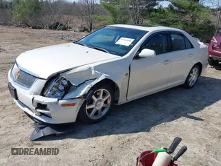 2005 Cadillac STS with VIN 1G6DW677950158899, listed as a IAAI auction lot 41962030 with 150,185 mi miles. Bid and sale history available at carsss.com. Image 2.
