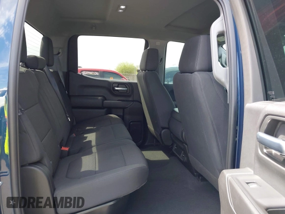 2021 Chevrolet Silverado 1500 Custom Trail Boss with VIN 3GCPYCEF0MG137222, listed as a IAAI auction lot 41906200 with 29,517 mi miles and . Bid and sale history available at DreamBid. Image 8.