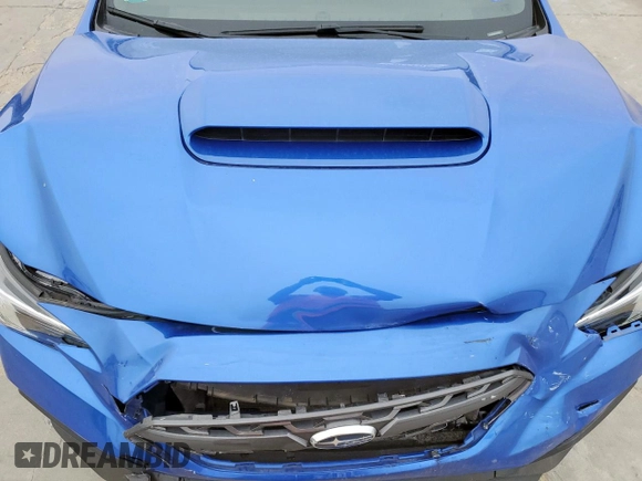 2023 Subaru WRX Premium with VIN JF1VBAH62P8807393, listed as a Copart auction lot 58950245 with 20,639 mi miles and Salvage title. Bid and sale history available at DreamBid. Image 12.