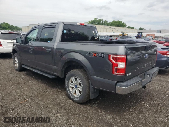 2018 Ford F-150 XL с VIN 1FTEW1EG9JFA03445, выставлен на аукционе Copart как лот 62899095 с пробегом 57 747 миль миль и Списание • Salvage title. История ставок и продаж доступна на DreamBid. Изображение 2.
