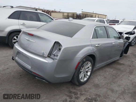 2016 Chrysler 300 with VIN 2C3CCAEGXGH322526, listed as a IAAI auction lot 40857706 with 40,879 mi miles. Bid and sale history available at carsss.com. Image 4.