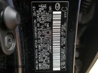 2013 Lexus ES 300h with VIN JTHBW1GG4D2028571, listed as a Copart auction lot 48580935 with 236,687 mi miles and Salvage title. Bid and sale history available at DreamBid. Image 12.