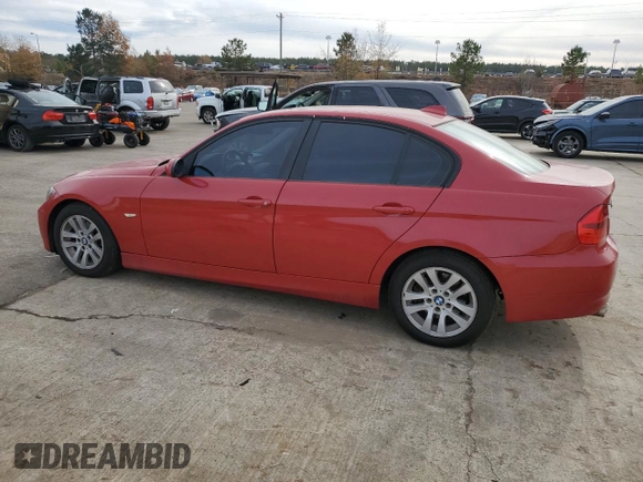2007 BMW 3 Series 328i with VIN WBAVA33517KX73891, listed as a Copart auction lot 49141355 with Not Provided miles and Clean Title. Bid and sale history available at carsss.com. Image 2.