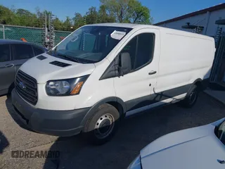2018 Ford Transit with VIN 1FTYE1YM8JKB52082, listed as a IAAI auction lot 42098033 with 243,181 mi miles. Bid and sale history available at carsss.com. Image 2.