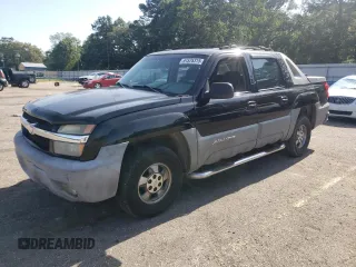 2002 Chevrolet Avalanche with VIN 3GNEC13T52G108418, listed as a Copart auction lot 61575315 with 247,214 mi miles and Salvage title. Bid and sale history available at DreamBid. Image 1.