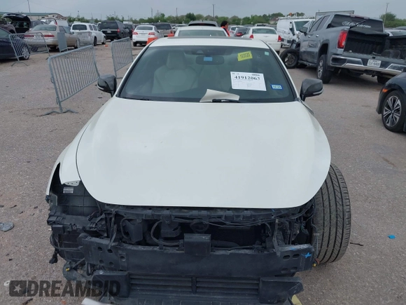 2017 Infiniti Q60 Red Sport 400 with VIN JN1FV7EK8HM610878, listed as a IAAI auction lot 41912063 with 93,680 mi miles and . Bid and sale history available at carsss.com. Image 12.