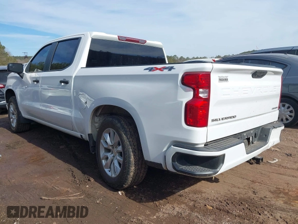 2024 Chevrolet Silverado 1500 Custom with VIN 3GCPDBEK4RG304028, listed as a IAAI auction lot 41400937 with 16,021 mi miles and . Bid and sale history available at DreamBid. Image 3.
