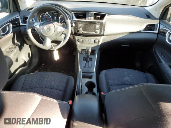 2017 Nissan Sentra S with VIN 3N1AB7AP6HY214952, listed as a Copart auction lot 46545835 with 86,144 mi miles and Salvage Title. Bid and sale history available at DreamBid. Image 8.