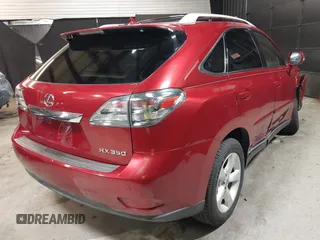 2012 Lexus RX 350 with VIN JTJBK1BAXC2447441, listed as a IAAI auction lot 41704878 with 258,818 mi miles and . Bid and sale history available at DreamBid. Image 4.
