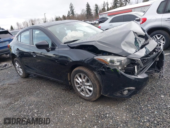 2015 Mazda 3 i Grand Touring with VIN JM1BM1W77F1230211, listed as a IAAI auction lot 41460344 with 106,544 mi miles and . Bid and sale history available at DreamBid. Image 1.
