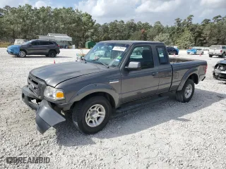 2010 Ford Ranger XL with VIN 1FTKR1EE1APA08044, listed as a Copart auction lot 77678604 with 211,034 mi miles and Salvage Title. Bid and sale history available at carsss.com. Image 1.