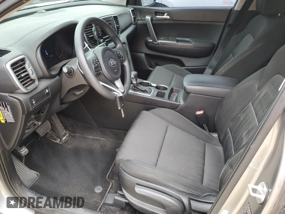 2019 Kia Sportage LX with VIN KNDPM3AC1K7590894, listed as a Copart auction lot 49582505 with 121,587 mi miles and Non Repairable. Bid and sale history available at carsss.com. Image 7.