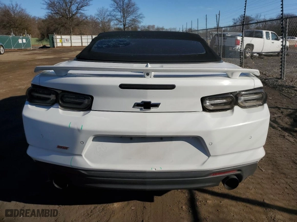 2019 Chevrolet Camaro 2SS with VIN 1G1FH3D71K0135690, listed as a Copart auction lot 43061115 with 85,780 mi miles and Salvage Title. Bid and sale history available at carsss.com. Image 6.