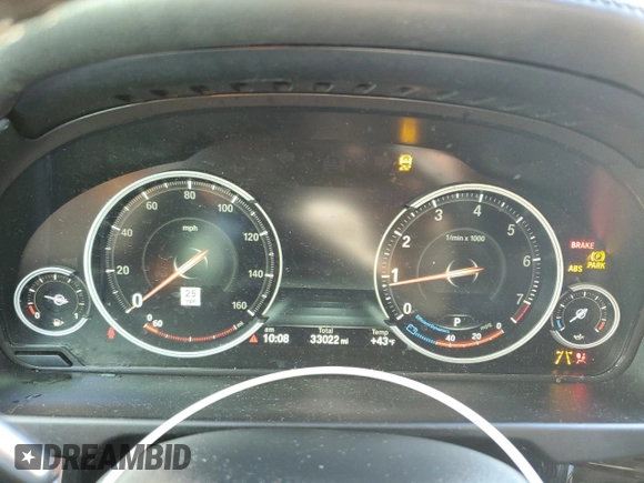 2016 BMW X6 xDrive50i with VIN 5UXKU6C52G0R99950, listed as a Copart auction lot 83029484 with 33,022 mi miles and Salvage Title. Bid and sale history available at carsss.com. Image 9.