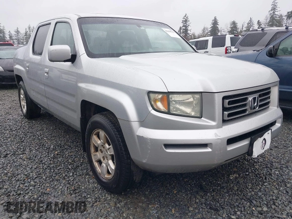 2006 Honda Ridgeline RTL with VIN 2HJYK16506H567153, listed as a IAAI auction lot 41658232 with 1 mi miles. Bid and sale history available at carsss.com. Image 6.