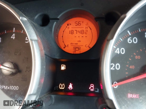 2008 Nissan Rogue SL with VIN JN8AS58V18W126134, listed as a IAAI auction lot 41886130 with 187,482 mi miles and . Bid and sale history available at DreamBid. Image 7.