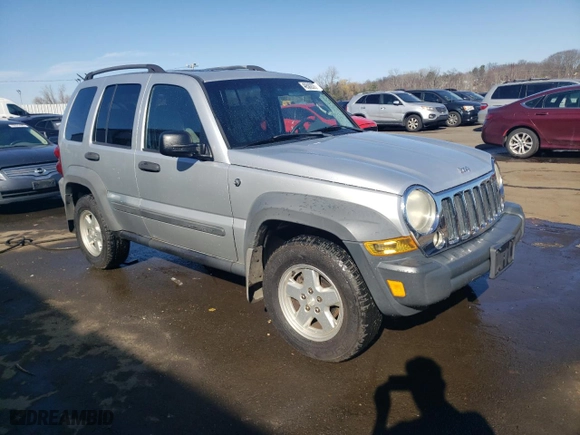 2006 Jeep Liberty Sport with VIN 1J4GL48K66W262852, listed as a Copart auction lot 49502075 with 144,314 mi miles and Salvage Title. Bid and sale history available at carsss.com. Image 4.