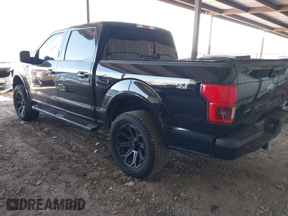 2018 Ford F-150 XL with VIN 1FTEW1EGXJKC23541, listed as a IAAI auction lot 41098545 with 148,631 mi miles. Bid and sale history available at carsss.com. Image 3.