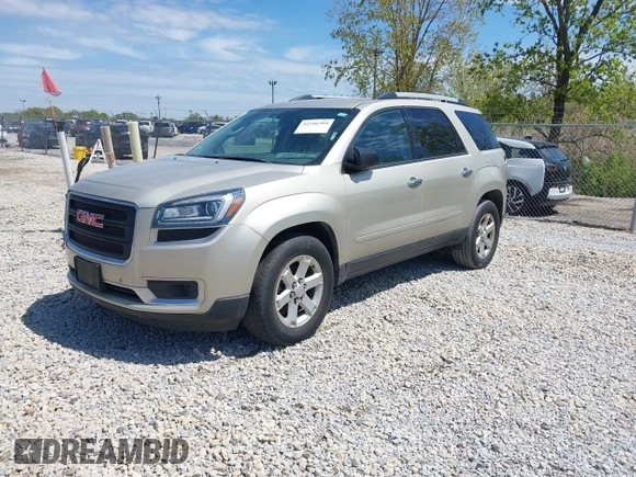 2016 GMC Acadia SLE with VIN 1GKKRNED3GJ310286, listed as a IAAI auction lot 42206304 with 105,817 mi miles and . Bid and sale history available at DreamBid. Image 2.
