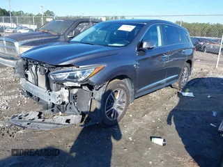 2019 Infiniti QX60 LUXE with VIN 5N1DL0MN7KC532048, listed as a IAAI auction lot 41206582 with 77,675 mi miles. Bid and sale history available at carsss.com. Image 19.