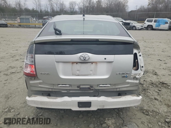 2005 Toyota Prius with VIN JTDKB22U850123907, listed as a Copart auction lot 83674834 with 59,912 mi miles and Salvage Title. Bid and sale history available at carsss.com. Image 6.