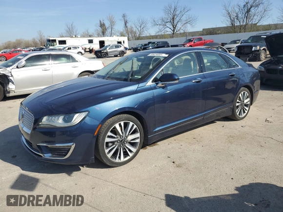 2017 Lincoln MKZ Hybrid Select with VIN 3LN6L5LUXHR636543, listed as a Copart auction lot 50625685 with 100,335 mi miles and Clean Title. Bid and sale history available at DreamBid. Image 1.