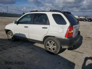 2006 Kia Sportage LX with VIN KNDJF723467205078, listed as a Copart auction lot 86888074 with 231,886 mi miles and Salvage Title. Bid and sale history available at DreamBid. Image 2.