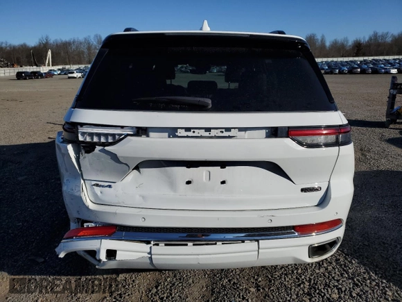 2022 Jeep Grand Cherokee Overland z VIN 1C4RJHDG9N8587513, wystawiony jako Copart lot #50424885 z przebiegiem 39 749 mil mil oraz Szkoda całkowita • Salvage title. Historia ofert i sprzedaży dostępna na DreamBid. Obrazek 6.
