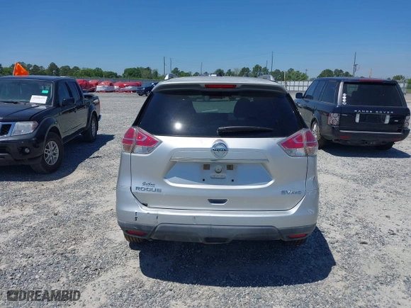 2016 Nissan Rogue S with VIN KNMAT2MV9GP604435, listed as a IAAI auction lot 42041428 with 161,948 mi miles. Bid and sale history available at carsss.com. Image 16.