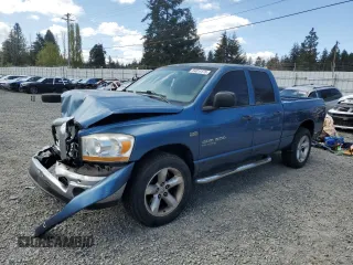 2006 Dodge 1500 SLT with VIN 1D7HA18276J183630, listed as a Copart auction lot 54014175 with 129,692 mi miles and Salvage Title. Bid and sale history available at carsss.com. Image 1.