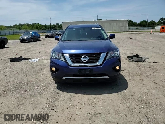 2019 Nissan Pathfinder S z VIN 5N1DR2MM9KC603901, wystawiony jako Copart lot #56871785 z przebiegiem 48 788 mil mil oraz Szkoda całkowita • Salvage title. Historia ofert i sprzedaży dostępna na DreamBid. Obrazek 14.
