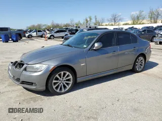 2011 BMW 3 Series 328i xDrive with VIN WBAPK7C55BF087545, listed as a Copart auction lot 48990725 with 128,113 mi miles and Salvage title. Bid and sale history available at DreamBid. Image 1.