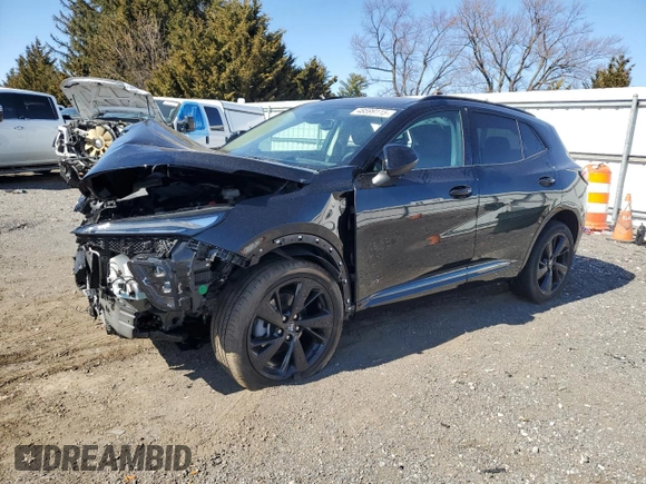 2024 Buick Envision Sport Touring with VIN LRBFZPE48RD012633, listed as a Copart auction lot 48599115 with 5,930 mi miles and Salvage Title. Bid and sale history available at carsss.com. Image 1.