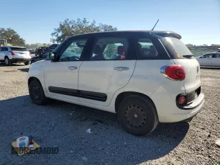 2014 FIAT 500L Pop with VIN ZFBCFAAH9EZ011428, listed as a Copart auction lot 83456824 with 127,506 mi miles and Salvage Title. Bid and sale history available at carsss.com. Image 2.