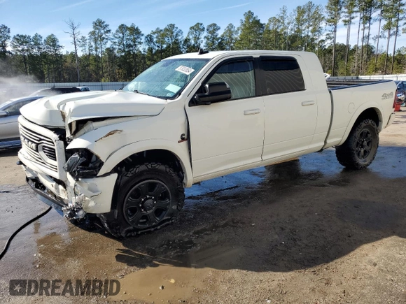 2018 Ram 2500 Laramie with VIN 3C6UR5NL6JG213577, listed as a Copart auction lot 87033854 with 133,786 mi miles and Salvage Title. Bid and sale history available at carsss.com. Image 1.