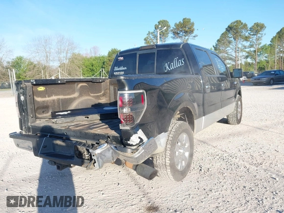 2012 Ford F-150 XL with VIN 1FTFW1CT3CFA80724, listed as a IAAI auction lot 41892848 with 203,530 mi miles. Bid and sale history available at carsss.com. Image 6.