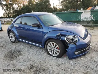 2012 Volkswagen Beetle 2.0T Turbo with VIN 3VW467AT9CM638618, listed as a Copart auction lot 76778084 with 104,176 mi miles and Salvage Title. Bid and sale history available at carsss.com. Image 4.