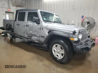 2020 Jeep Gladiator Sport S z VIN 1C6HJTAG2LL120101, wystawiony jako Copart lot #47842005 z przebiegiem 59 988 mil mil oraz Szkoda całkowita • Salvage title. Historia ofert i sprzedaży dostępna na DreamBid. Obrazek 4.