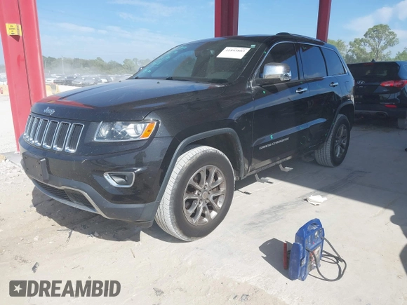 2014 Jeep Grand Cherokee Limited with VIN 1C4RJFBG8EC517456, listed as a IAAI auction lot 41893883 with 141,906 mi miles. Bid and sale history available at carsss.com. Image 18.