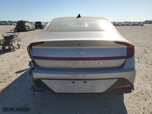 2023 Hyundai Sonata SEL with VIN KMHL14JA5PA327289, listed as a Copart auction lot 50024105 with 10,599 mi miles and Salvage Title. Bid and sale history available at carsss.com. Image 6.