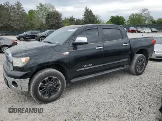 2010 Toyota Tundra Limited with VIN 5TFHW5F10AX104527, listed as a Copart auction lot 53954085 with 187,393 mi miles and Clean title. Bid and sale history available at DreamBid. Image 1.