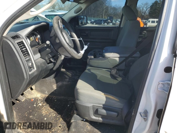 2017 Ram 1500 Express with VIN 1C6RR6FG8HS639089, listed as a Copart auction lot 86879824 with 129,227 mi miles and Salvage title. Bid and sale history available at DreamBid. Image 7.