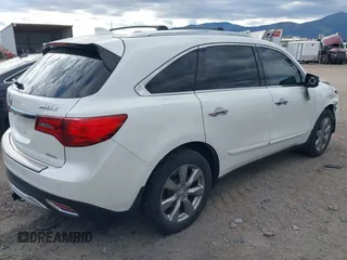 2016 Acura MDX w/Advance with VIN 5FRYD4H91GB034993, listed as a IAAI auction lot 40623678 with 88,027 mi miles. Bid and sale history available at carsss.com. Image 4.