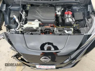 2025 Nissan LEAF SV Plus with VIN 1N4CZ1CV5SC563701, listed as a Copart auction lot 46543415 with 956 mi miles and Salvage Title. Bid and sale history available at carsss.com. Image 11.